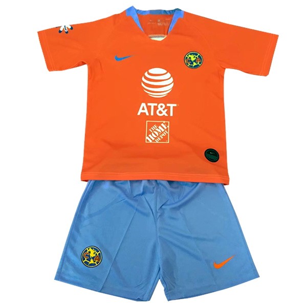 Camiseta Club América Replica Tercera Ropa Niños 2019/20 Naranja